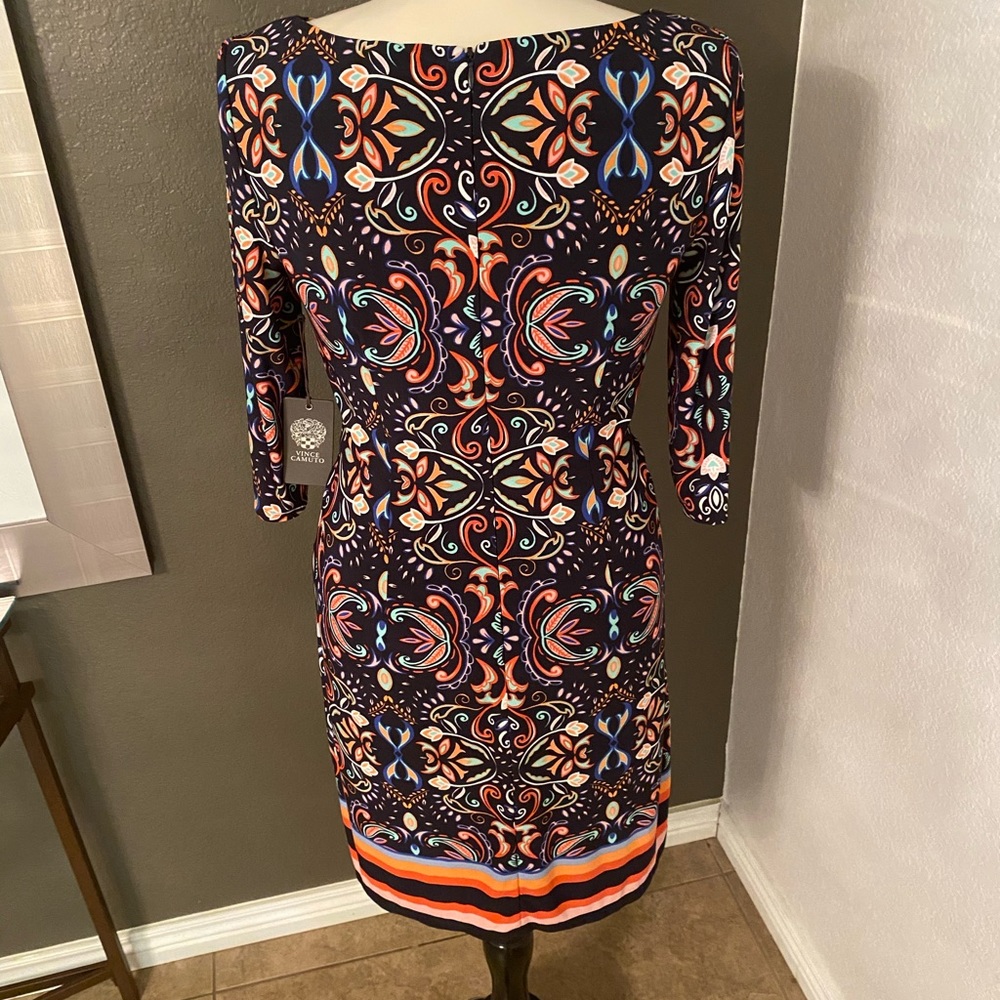 Vince Camino paisley dress